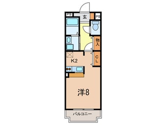 間取図 ＳＵＺＵ１イーストハウス