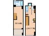 ＦＬＡＴＳ　ＧＡＺＥＲＹ 1LDKの間取り