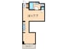 ＦＬＡＴＳ　ＧＡＺＥＲＹ 1Rの間取り