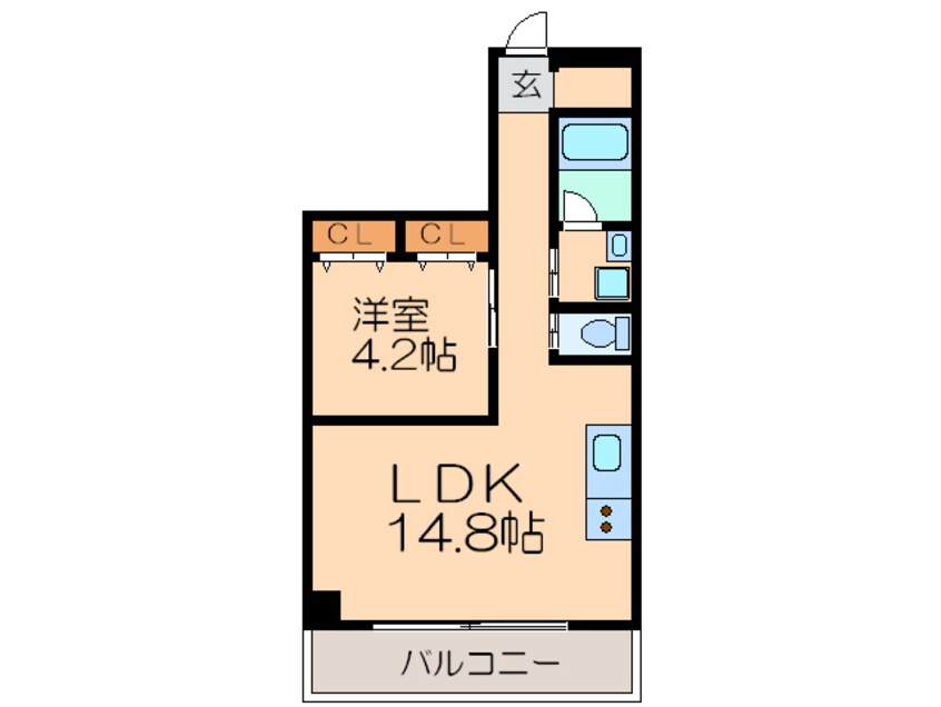 間取図 ＦＬＡＴＳ　ＧＡＺＥＲＹ