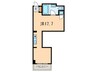 ＦＬＡＴＳ　ＧＡＺＥＲＹ 1Rの間取り