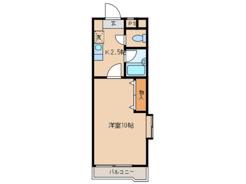 間取図 ホワイトヒルズ　豊田