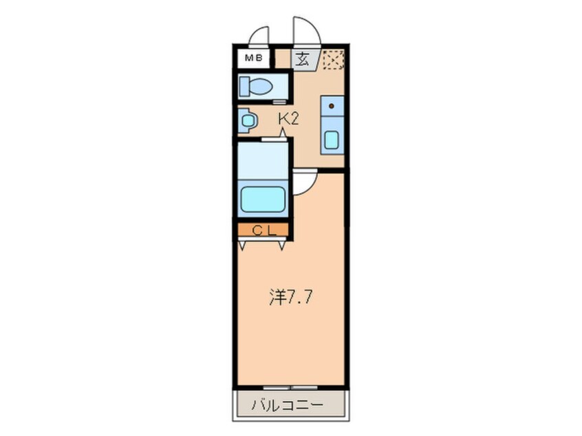 間取図 A-City清須