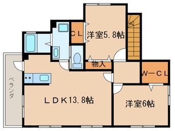 間取図 ディアコート