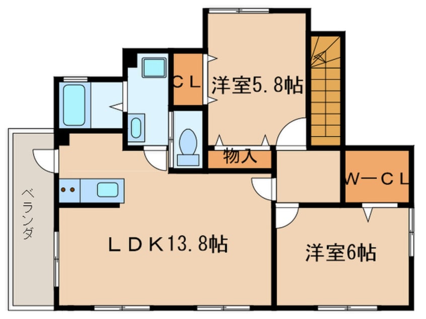 間取図 ディアコート