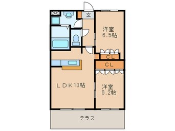 間取図 ラ・ウィンクル