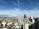 室内からの展望 ﾌﾟﾚｻﾝｽｼﾞｪﾈ千種内山Ⅱ(1304)
