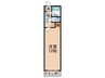 希唱ﾋﾞﾙ 1Kの間取り
