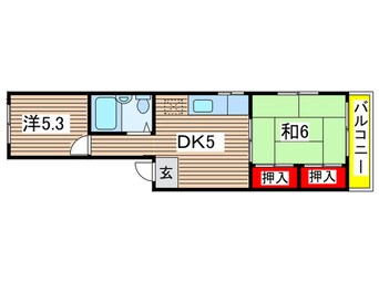 間取図 浅井ハイツ