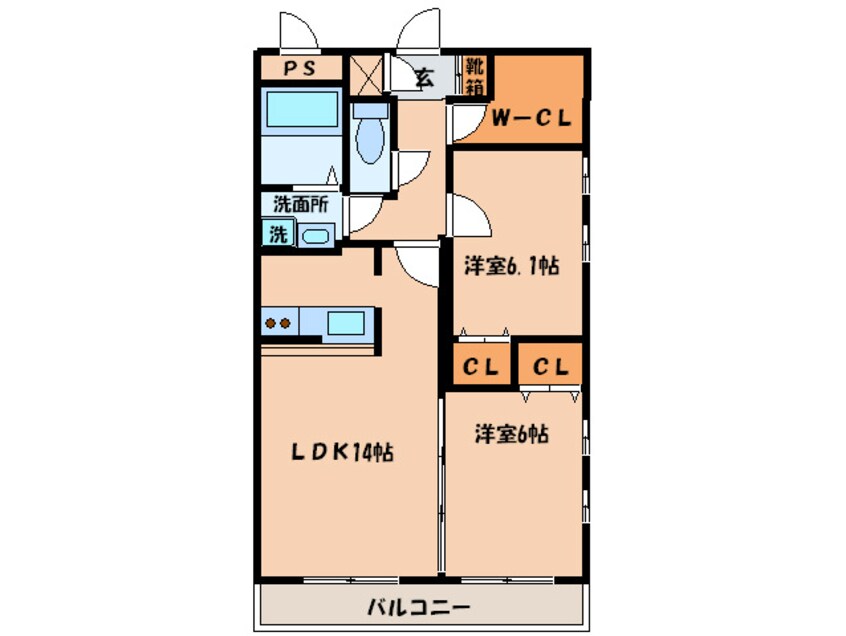 間取図 アヴニ－ル