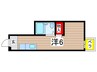 ビラカレッジ３ 1Rの間取り