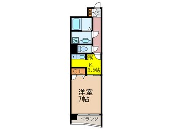 間取図 グランシャリオ名駅南