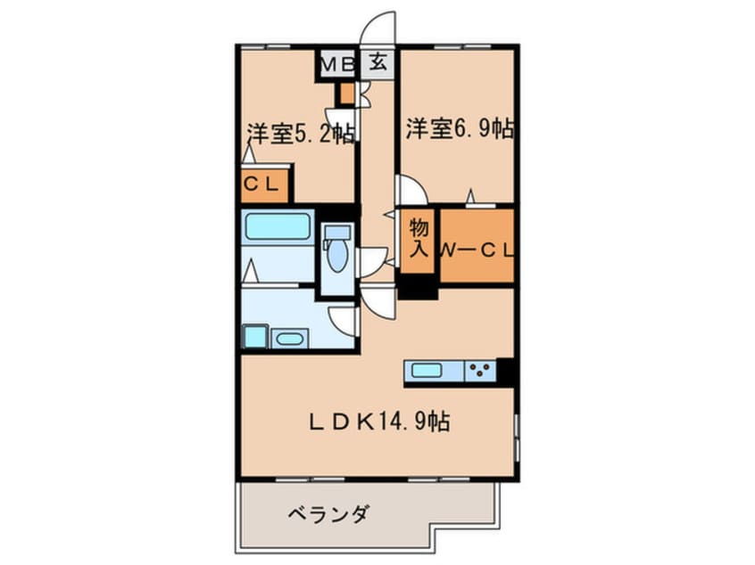 間取図 フェリオ