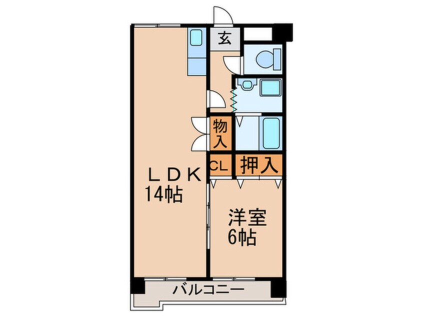 間取図 ヴィラ街苑