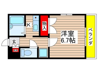 間取図 メゾン　アソシエ