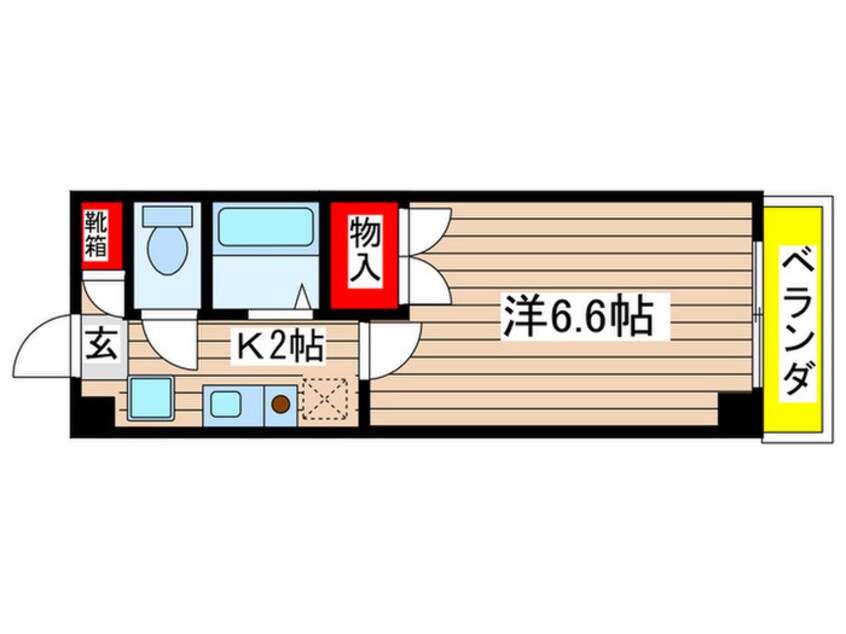 間取図 メゾン　アソシエ