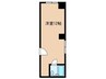 ライオンズ名古屋ビル(533) 1Rの間取り