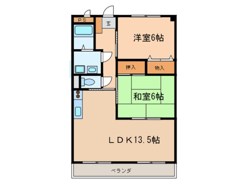 間取図 ラヴィアン新川