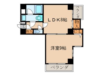 間取図 パックス今池