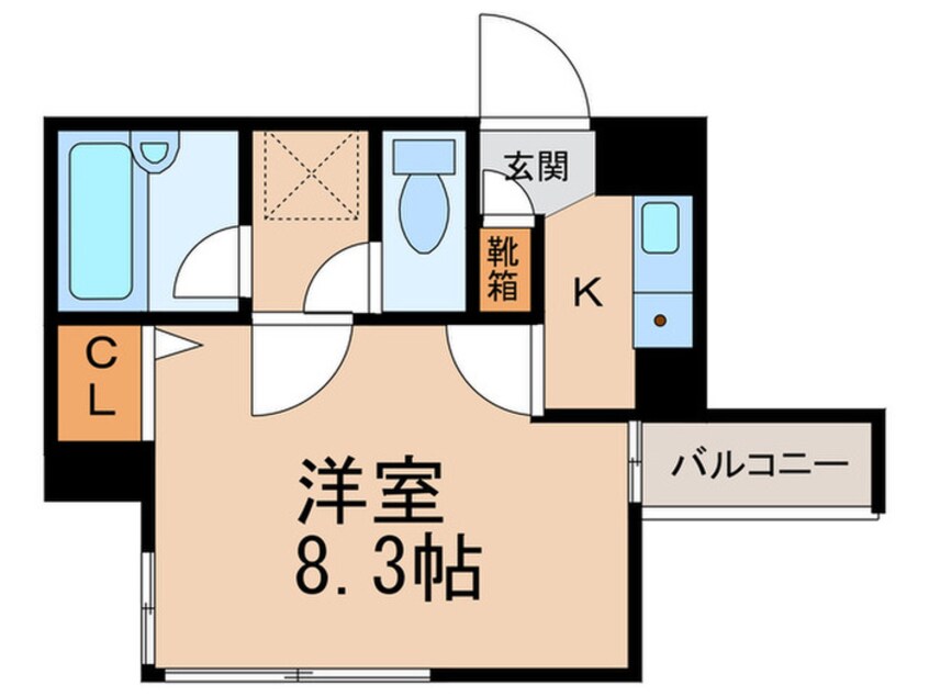 間取図 パックス今池