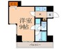 パックス今池 1Kの間取り