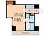 パックス今池 1Kの間取り