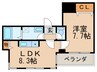 パックス今池 1LDKの間取り