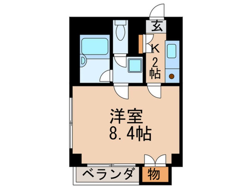 間取図 パックス今池