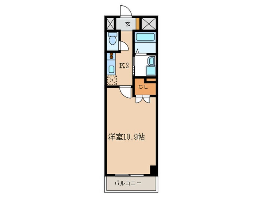 間取図 T・Ｋ　RESIDENCE一宮駅西