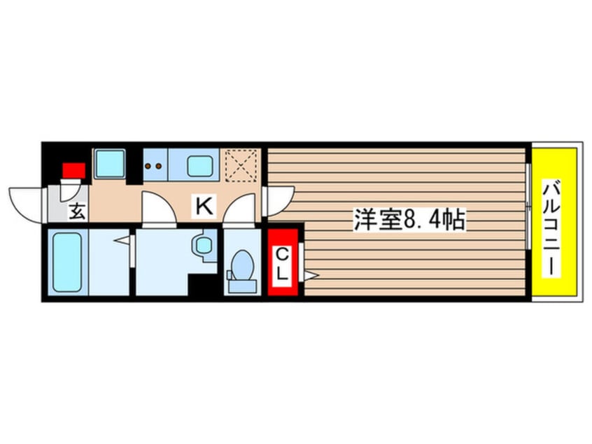間取図 リブリ・植田西