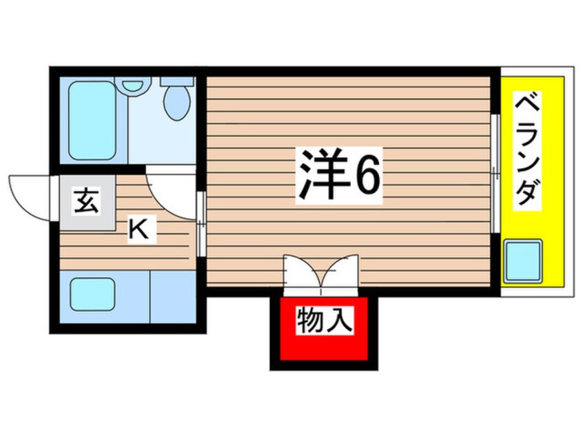 間取図 マンションルンビニ－２