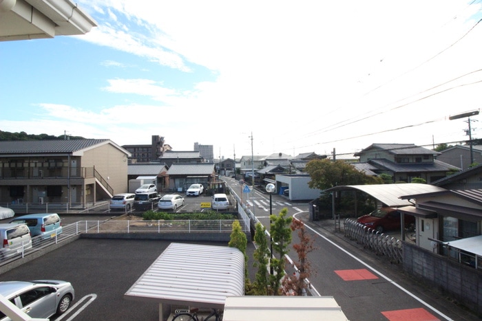 室内からの展望 ハイツ憩