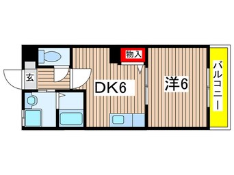 間取図 プリミエ－ル川名