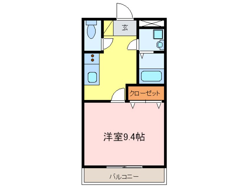 間取図 メゾンシクラメン