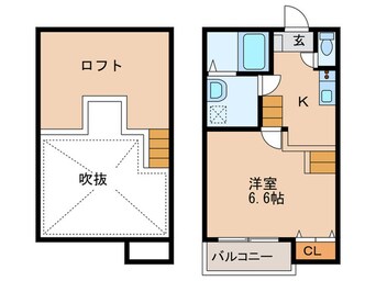 間取図 Creo中村公園参番館