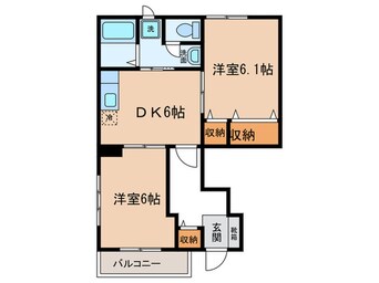 間取図 Ｉ・Ｆｉｅｌｄ　Ａ棟