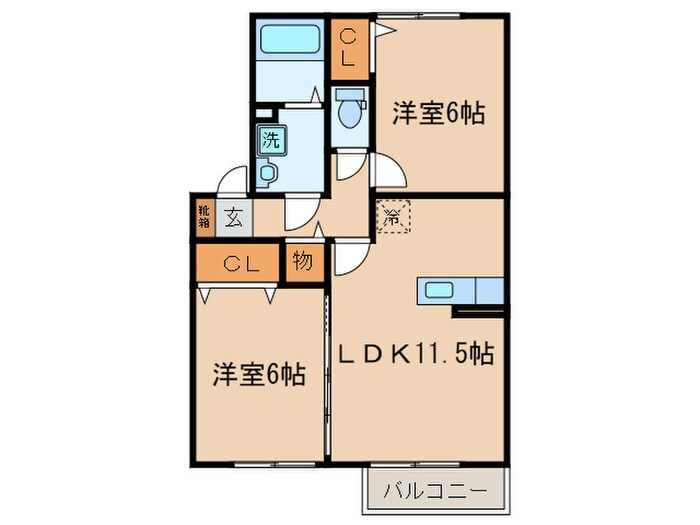 間取り図 レクスト赤坂