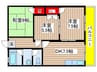 メゾンかわはら 3DKの間取り