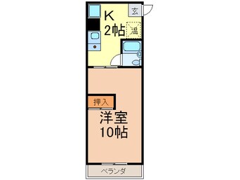 間取図 池下デュ－ゼ