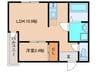 仮)RadIAnce新川橋 1LDKの間取り