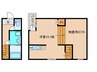 仮)RadIAnce新川橋 1Rの間取り