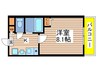 ＰＬＡＧＥ　ＨＩＭＵＲＯ 1Kの間取り