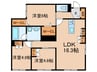 Duex　Village 3LDKの間取り