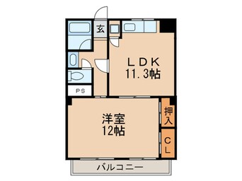 間取図 コンセール東山