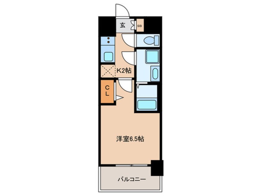 間取図 S-RESIDENCE一宮本町