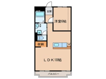 間取図 東和ﾊｲﾂ