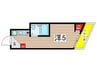 ド－ム桜山 1Rの間取り