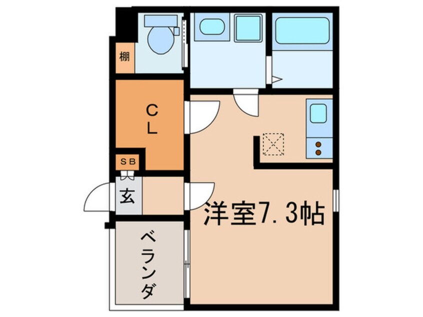 間取図 ハーモニーテラス波寄町Ⅱ