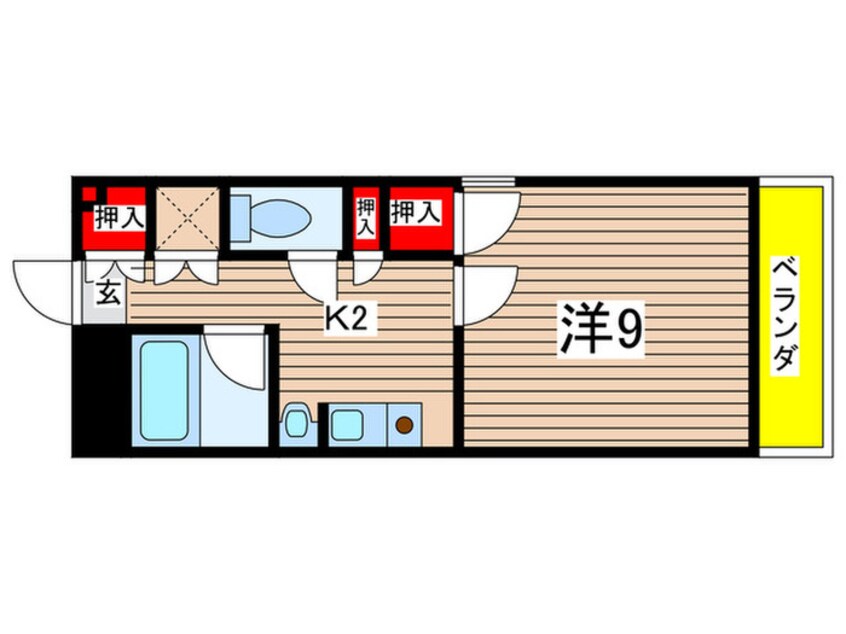 間取図 プロプル川名