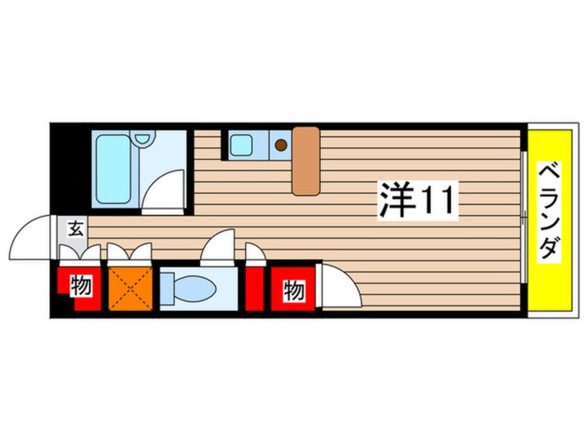 間取図 プロプル川名